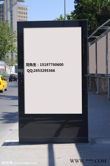 耀辉YH-GG-01站立式挂壁式广告灯箱图2