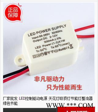 1-3*1w驱动电源 LED筒灯驱动电源 外置驱动电源图2