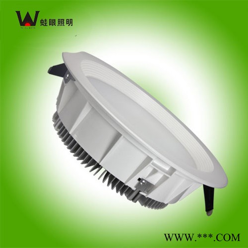 供应深圳蛙眼照明LED灯具8寸筒灯18W图2