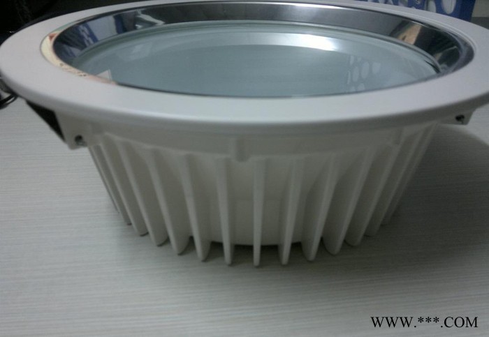 厂家直供8寸特厚LED天花筒灯外壳，LED筒灯外壳套件，做工精细品图2