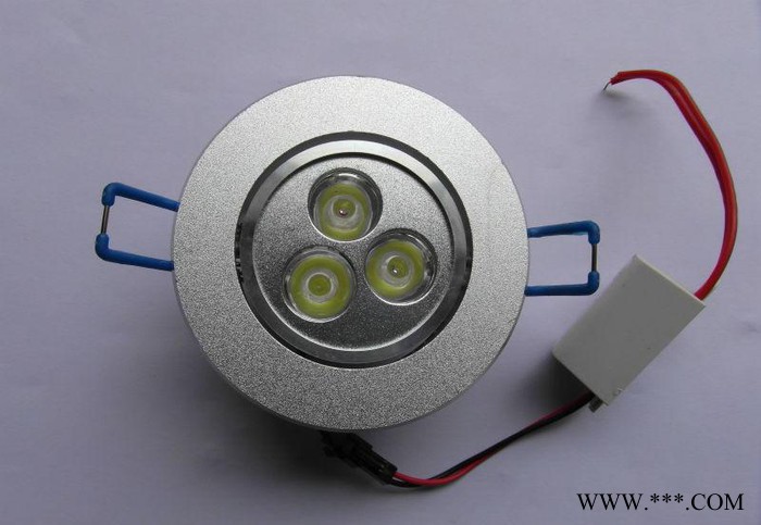 LED5W全套一体天花灯筒灯射灯嵌入式天花灯筒灯吸顶灯
