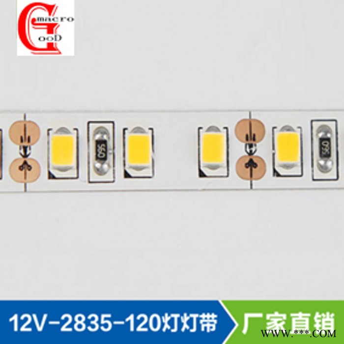 LED2835灯条12V高亮高显指60灯灯带定制5MM软灯条广告灯箱超薄图1