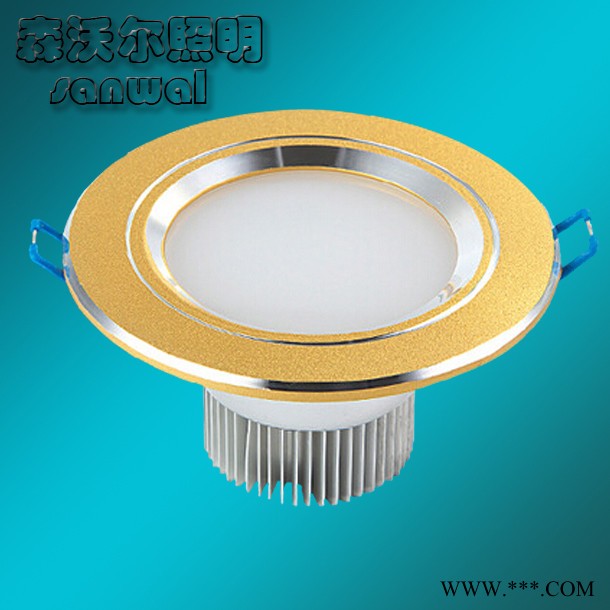 led筒灯射灯全套2.5寸3寸5寸6寸防雾天花灯开孔7-12公分一体化图2