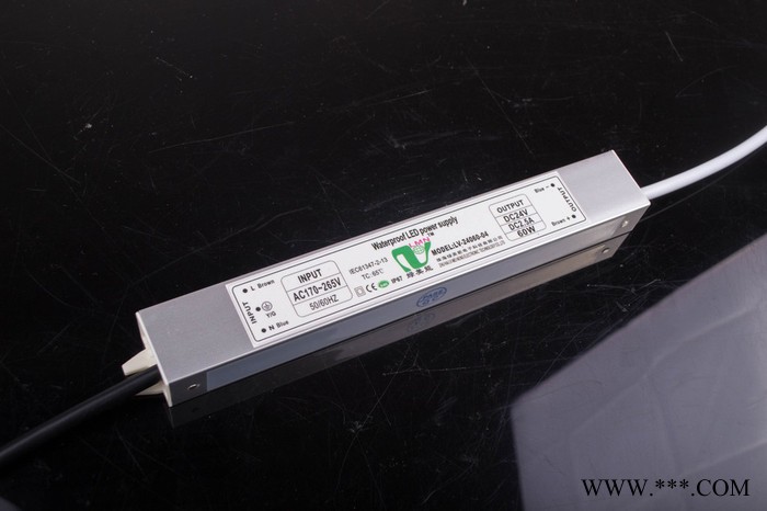 绿美能60W24V恒压广告灯箱 LED防水电源