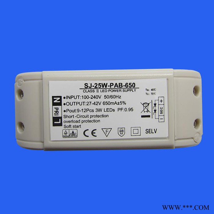 30W COB筒灯LED电源/LED面板灯LED电源/LED电源 恒流驱动电源 轨道灯LED电源图2