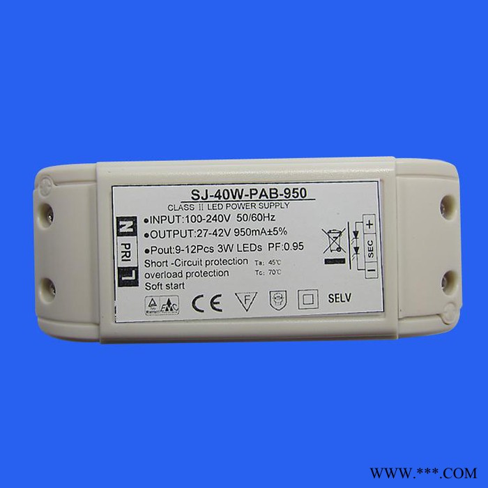 30W COB筒灯LED电源/LED面板灯LED电源/LED电源 恒流驱动电源 轨道灯LED电源图5