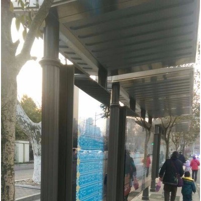 四川南充公交站台/公交候车亭灯箱/广告灯箱/公交站台/广告滚动灯箱01