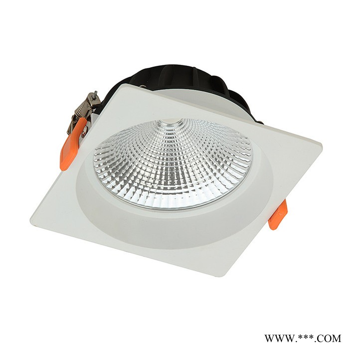 led筒灯 压铸方形防眩光3寸4寸5寸6寸8寸10寸9w12w15w20w30w射灯图1