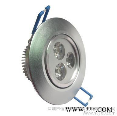 供应 3W  LED天花灯  3W LED筒灯 出口品质 厂家直供图2
