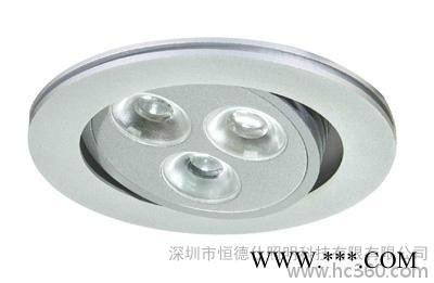供应 3W  LED天花灯  3W LED筒灯 出口品质 厂家直供图3