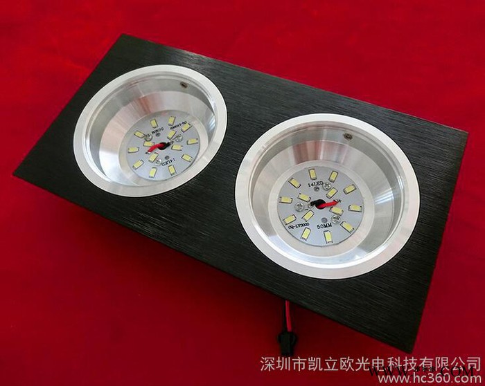 led双头灯7W 斗胆灯 双头筒灯图3