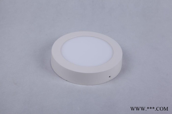 LED明装筒灯圆形防雾吸顶超薄筒灯LED全套免开孔筒灯面板灯