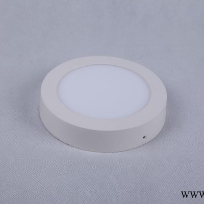 LED明装筒灯圆形防雾吸顶超薄筒灯LED全套免开孔筒灯面板灯