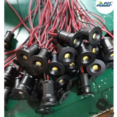 PNPOWER/珠海飞普PNTD-1W-XYLED珠宝灯AC100-240V筒灯1W星星灯拇指灯防眩光小射灯DIY迷你灯