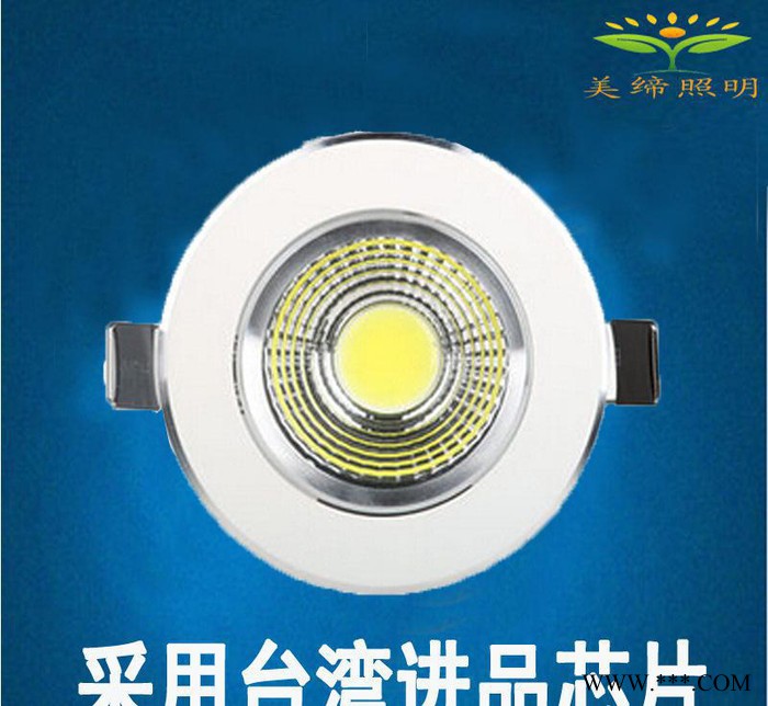 LED天花射灯/COB天花筒灯3W5W7W12W/节能家装射图3