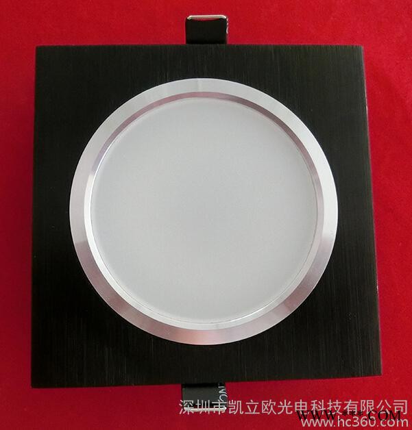 led单头筒灯7W方形筒灯天花灯7W图2