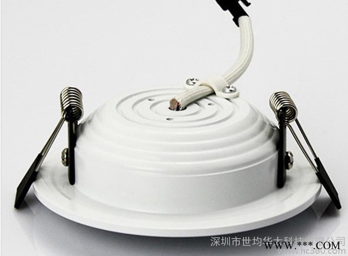 世均华太 **LED筒灯 9W3.5寸一体化节能天花背景墙孔灯防雾图1