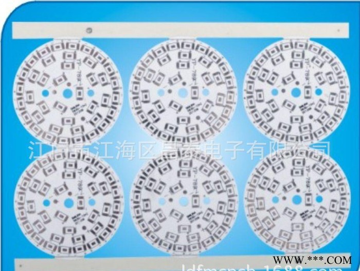50MM5W双色温铝基板5630.3730贴片线路板筒灯,球泡射灯铝基板,图3