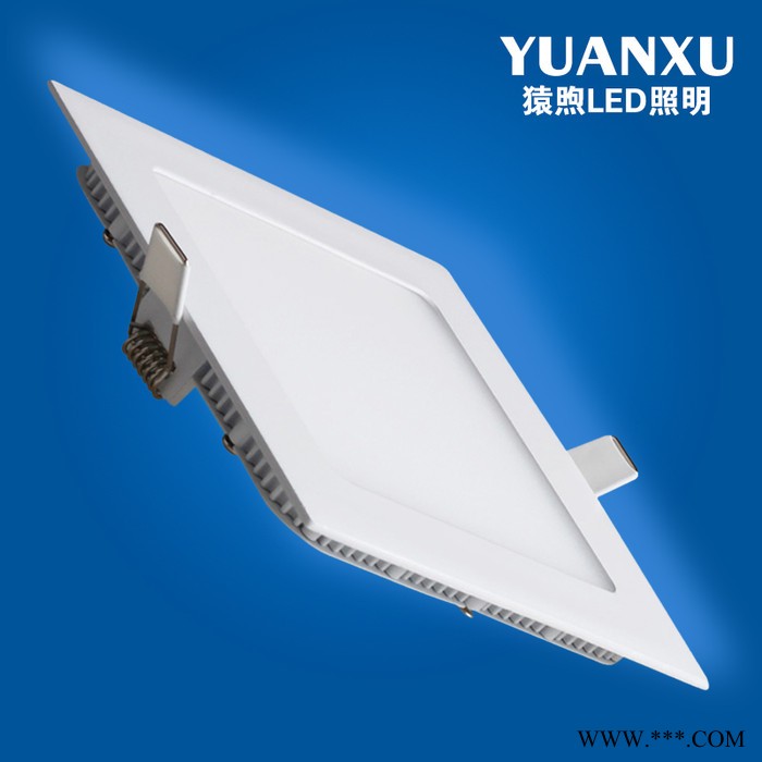 猿煦照明 LED超薄防雾筒灯led面板灯圆形方形3W9W12图3