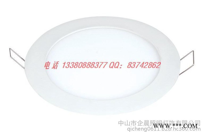 供应企晨 3/4/6/9/12/15/18/24wLED面板灯 超薄方形面板灯 嵌入式led筒灯批发价格图3