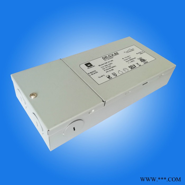 12V 5A可控硅调光电源美规市场专用铁壳60W恒压调光 美规筒灯图3