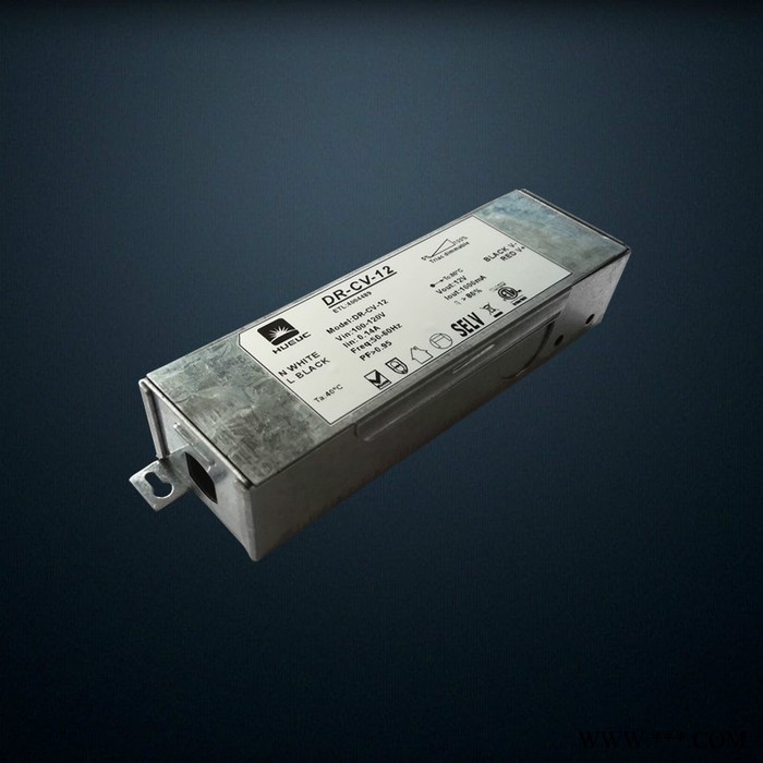 12V 5A可控硅调光电源美规市场专用铁壳60W恒压调光 美规筒灯图4