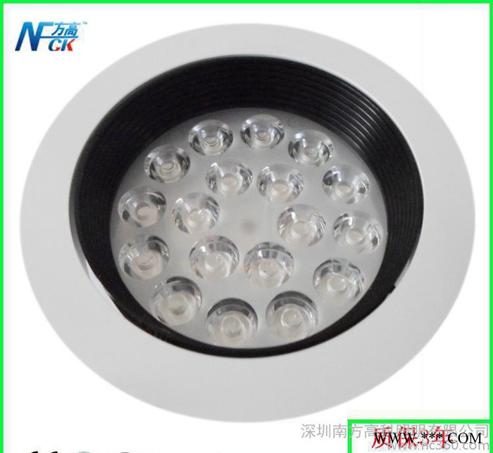 LED防眩光天花灯18W大功率** 天花灯 防眩筒灯图1