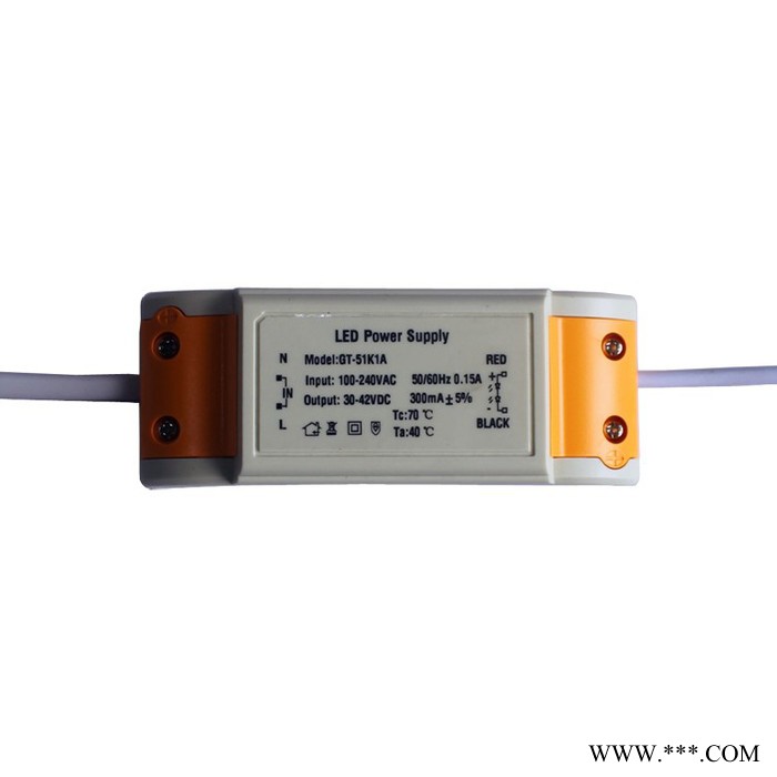 浙江批发 CE认证 高PF LED筒灯驱动电源 12W 外置 LED天花灯电源图2