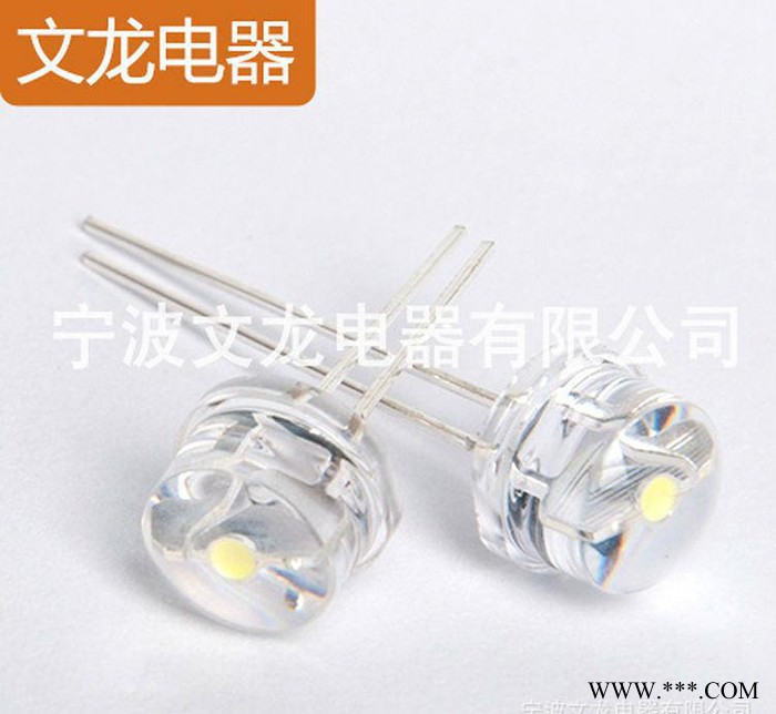 0.5W草帽白灯F8led手电筒灯图3