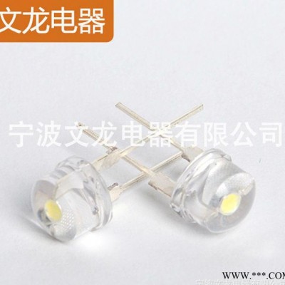 0.5W草帽白灯F8led手电筒灯