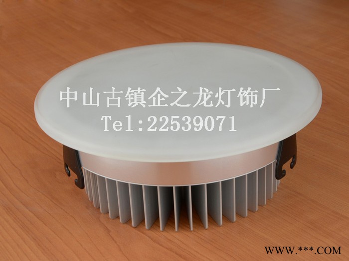 ** 5寸led亚克力筒灯天花灯 15wled照明筒灯 企大照明灯饰图2