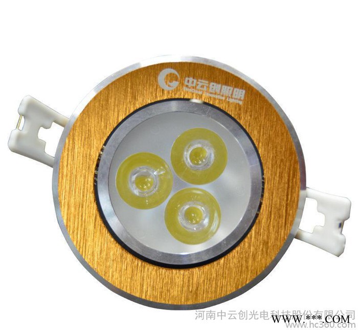 中云创超厚LED筒灯2.5寸3w5w7W一体化 背景墙灯天 天花灯