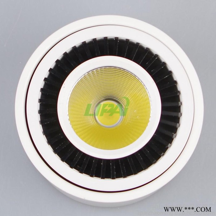 led明装筒灯免开孔吸顶圆形5w7w15W瓦中性光可调角度cob射灯4000K110V调光220V调光图3