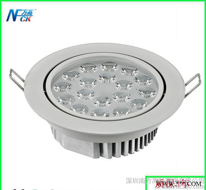 LED射灯筒灯18wLED节能射灯高光效天花灯商场服饰店专用图2