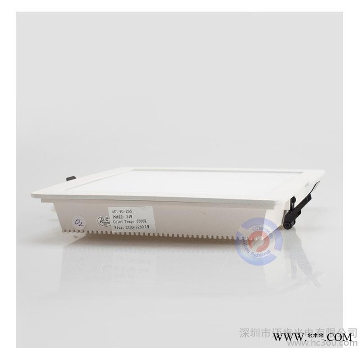 古镇灯饰直销LED照明灯具室内方形12W LED筒灯AS12图3
