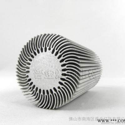 批量LED太阳花铝合金散热器、筒灯外壳