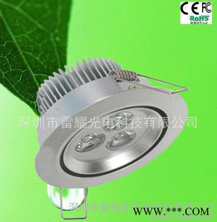 直销高亮天花灯，LED商业展柜照明天花灯，LED筒灯