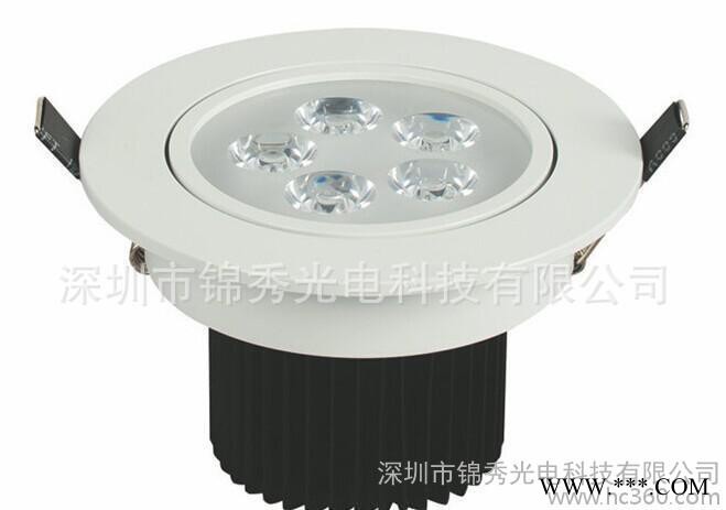 现货销售高光天花射灯 5WLED天花灯筒灯KINGSHOW图3