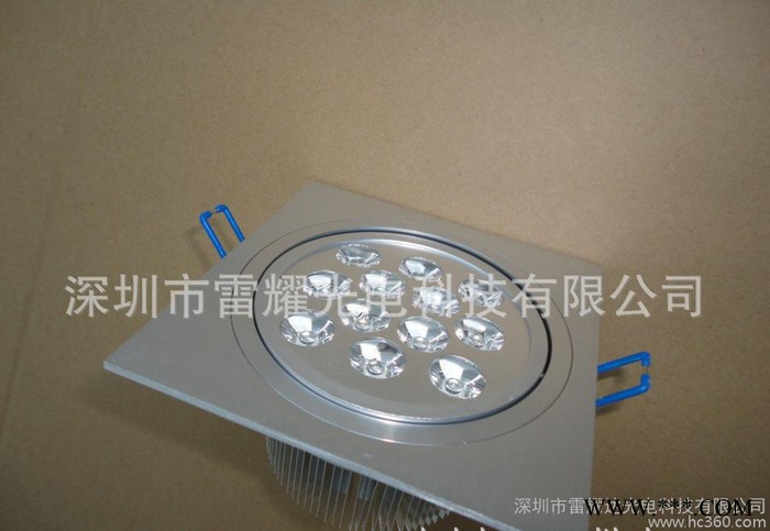 特价 12W天花灯 大功率LED天花灯 led筒灯 一体散热图2