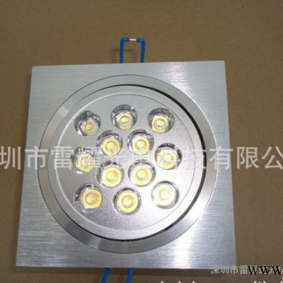 特价 12W天花灯 大功率LED天花灯 led筒灯 一体散热
