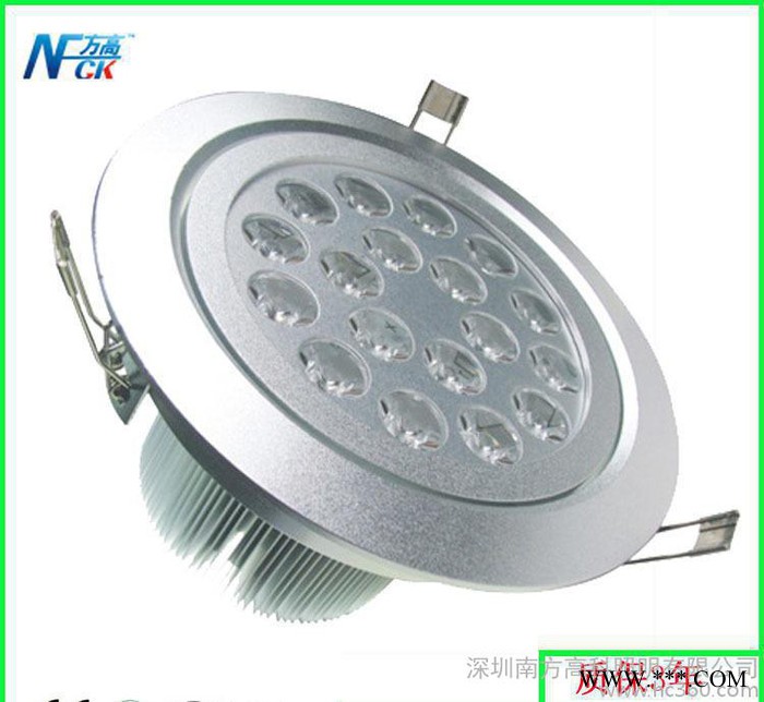 LED高光面天花灯 18W 大功率LED天花灯筒灯 直销