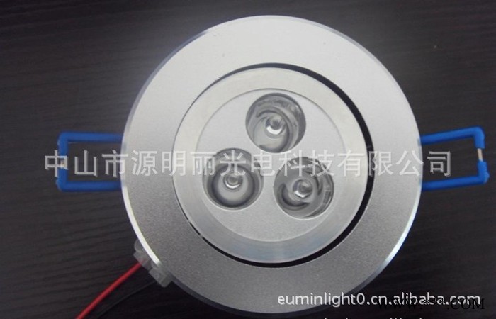 ** 家居商业照明 大功率3WLED天花灯 LED筒灯 LED射灯