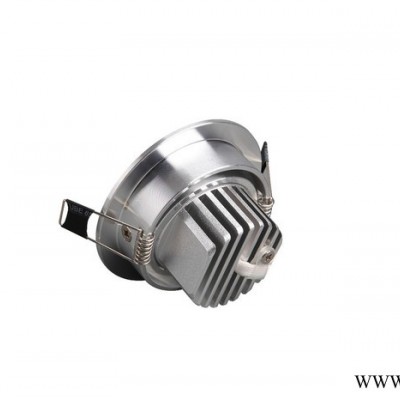 超厚LED筒灯2.5寸3w5w7W一体化 背景墙灯天花灯LED防雾型射灯
