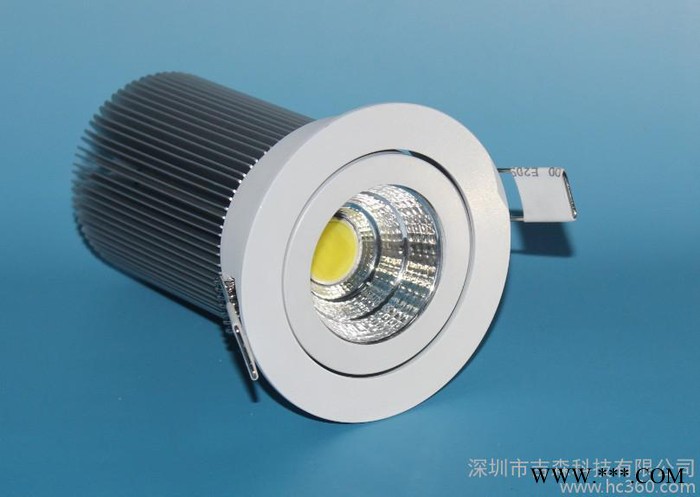 LED灯外壳 12W 15Wcob天花灯套件 COB筒灯外壳