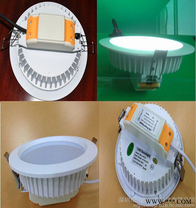 深圳LED筒灯外壳6寸开孔170mm图4