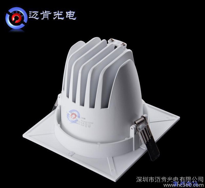 直销商业照明LED天花射灯6W节能高端LED射灯COB筒灯S图2
