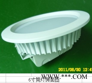 中山**TOP-601LED筒灯外壳批发图3