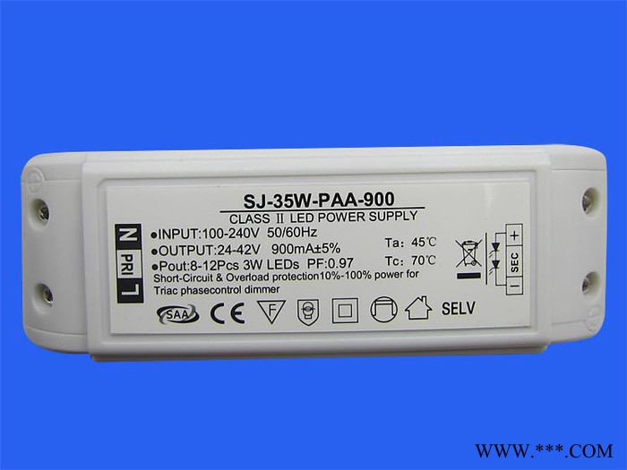 40W 无频闪面板灯LED电源/筒灯LED电源/玉盘灯LED电源 恒流驱动电源图5