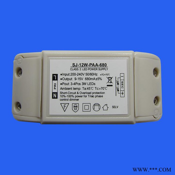40W 无频闪面板灯LED电源/筒灯LED电源/玉盘灯LED电源 恒流驱动电源图1