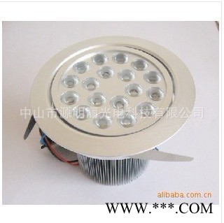 ** 高品质 车铝 LED大功率18W天花灯 LED筒灯